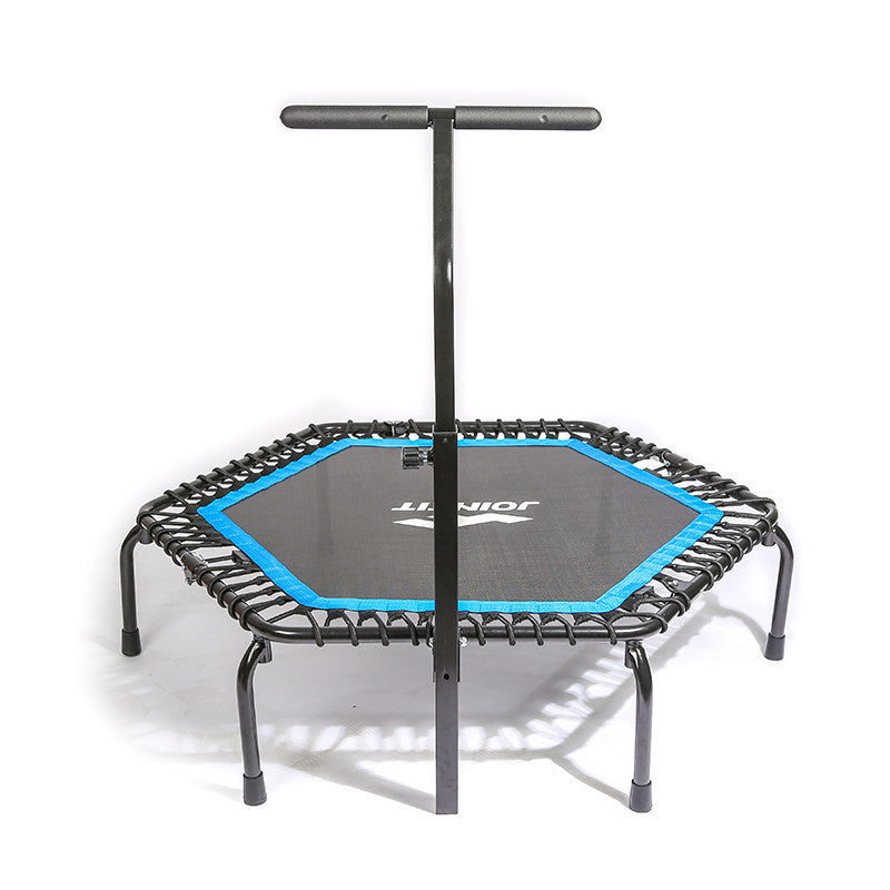 Trampoline with Handrail for Fitness